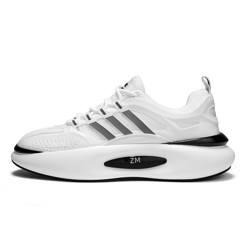Zapatos de hombre 2026 nuevos zapatos deportivos de hombre de suela gruesa, moda coreana, zapatos casuales transpirables, zapatos de moda para padres. image 6