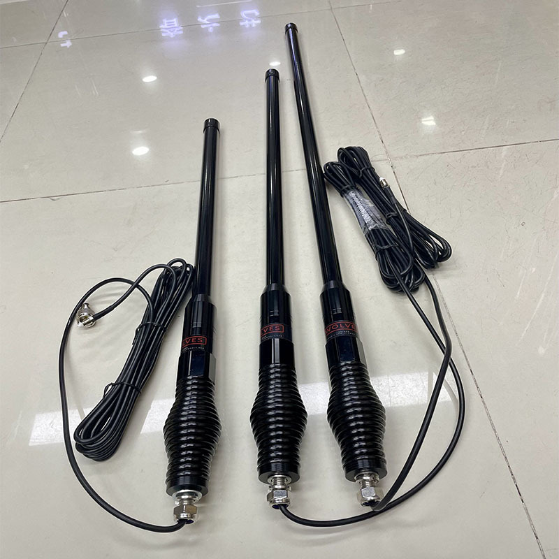 Enhanced Large Spring Thickened Vehicle Radio Intercom Signal Booster Antenna Off-Road Vehicle Front Bumper Flagpole