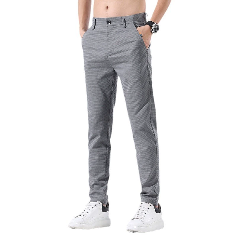 Летние тонкие comfortable модные брюки, свободный прямой фасон