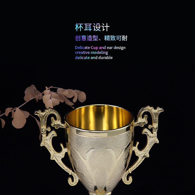 Vela mañana Gloria sin cubierta trofeo Deportes Concurso Premio suministros estudiante galvanoplastia plástico pequeño Trofeo decoración al por mayor