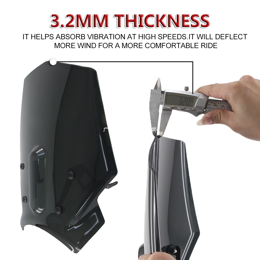 The windshield is suitable for Honda CB650R 2019-2021 CB1000R 2018-2022