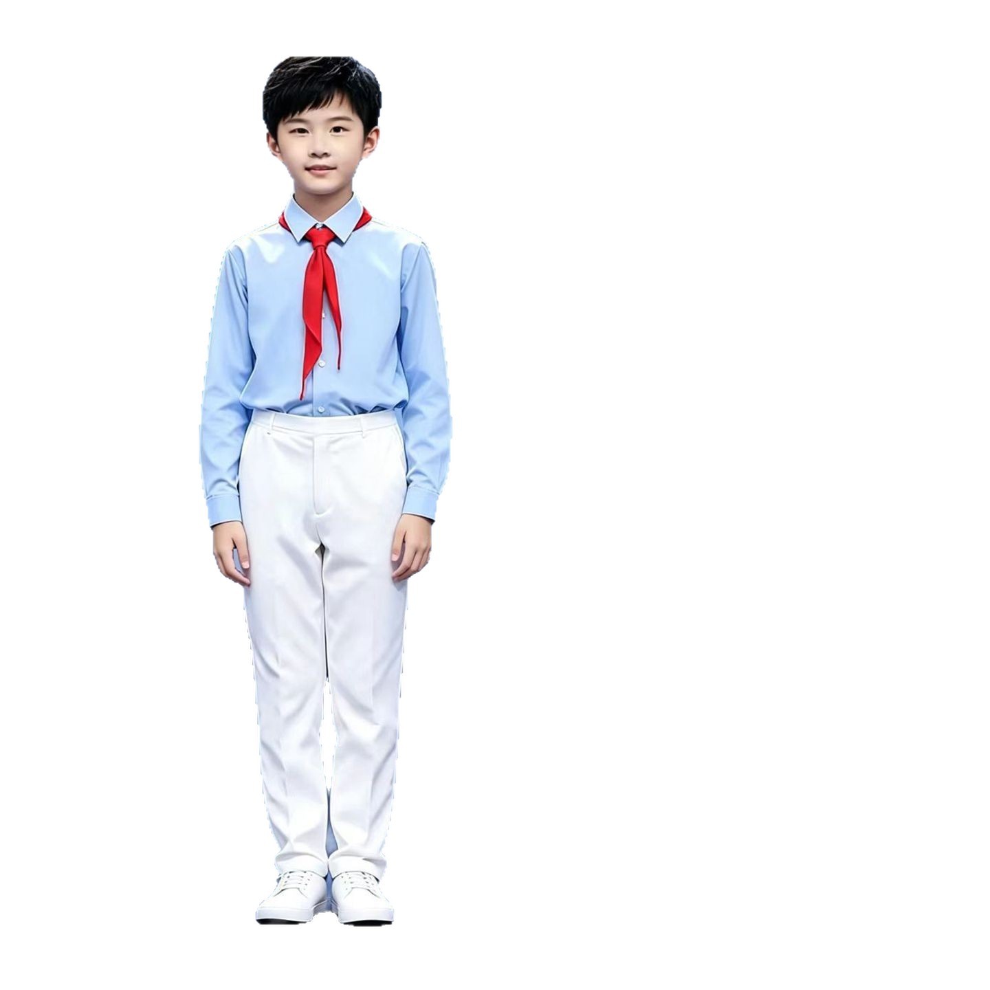 Children's Day Choir Performance Costumes, School Sports Meeting Performance Outfits for Primary and Secondary School Students, Red Song Recitation Competition Clothing