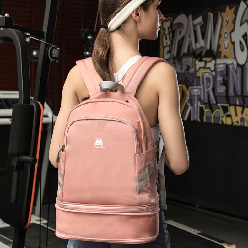 干湿分离旅行包手提包沙滩包训练健身包短途双肩旅游大容量行李袋