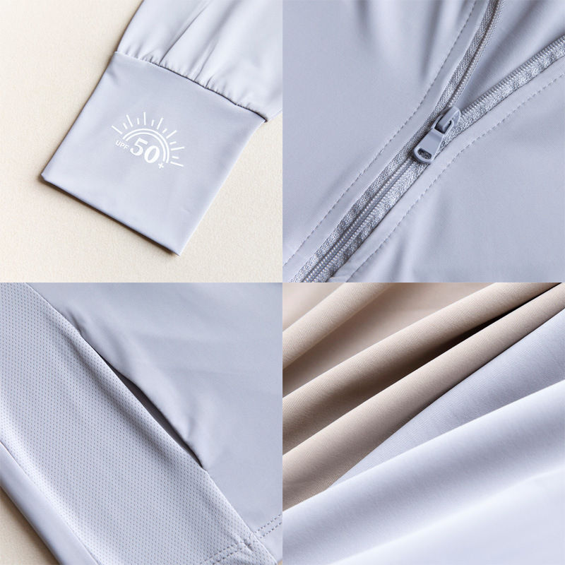 소년과 소녀를위한 새로운 어린이 선 스크린 의류 블랙 고무 모자 브림 UV 보호 UPF50 부모-어린이 선 스크린 의류 스킨 의류