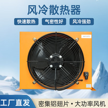 璟旭液压风冷AH系列风冷式油散热器 随车吊改装油箱散热源头厂家