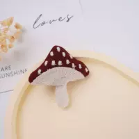 Холст DIY Аксессуары Хлопок тканевой материал Детский одеяло Ожерелья Ожерелье украшения кулон аксессуары для одежды Гриб