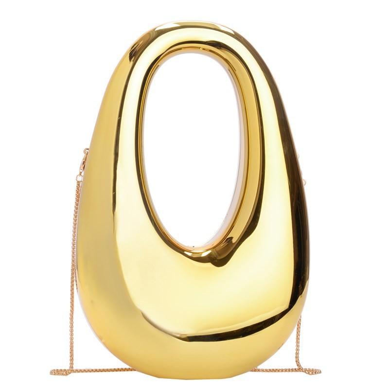 Bolsa de cena transfronteriza europea y americana, botella de vino de luna elíptica, bolsa de mano, boda de moda, nicho, bolsa de noche