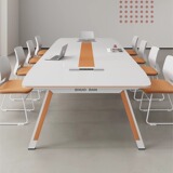 Таблица конференции длинные столы таблицы таблицы таблицы Комбинированные современные минималистские офисные длинные полосы конференции.