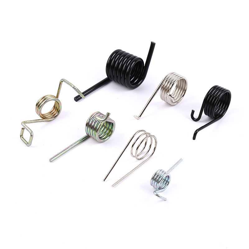 厂家直销高品质表面电镀处理不锈钢材质双螺旋扭转弹簧加工家居用