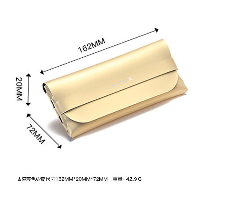 Caixa de gafas cubierta por el cielo y la tierra bolsa de tela de gafas tarjeta de prueba de polarización destornillador multifuncional de moda coreana