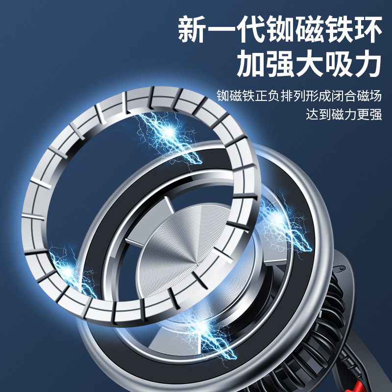 2022新款出風口環形出風口通用汽車方形出風口卡扣式車載手機支架