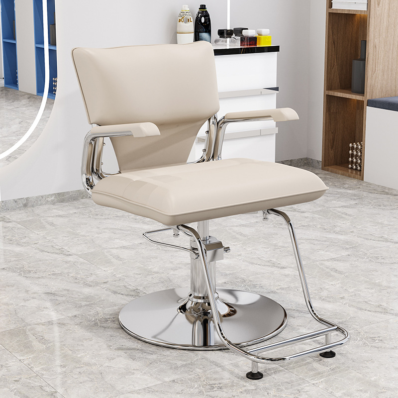 silla de peluquería elevable y giratoria para salón de peluquería especial, silla de peluquería japonesa moderna y simple