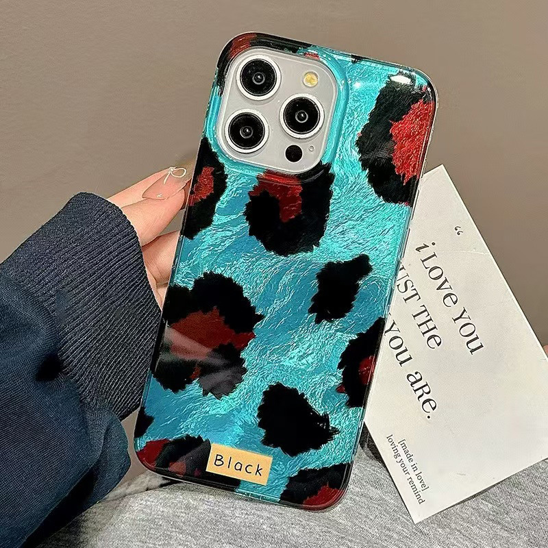 Chicas calientes con lazo de leopardo para iPhone14 Apple 16ProMax funda para teléfono móvil 15P nuevo 13 doble capa