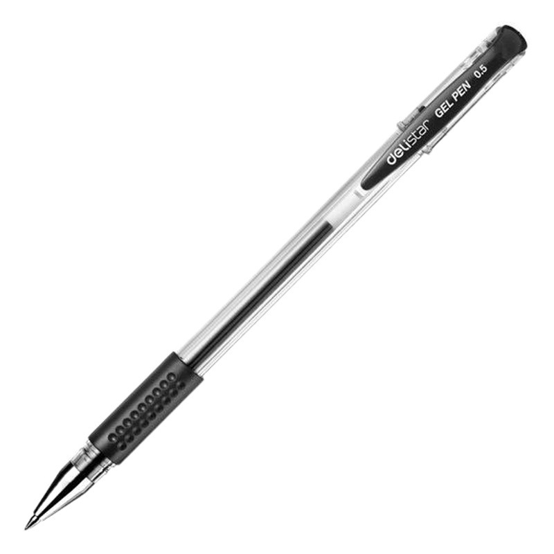 Deli Gel Pen 6600ES Stationery Signature Carbon Pen 0.5mm Office Pen Student Gel Pen Wholesale