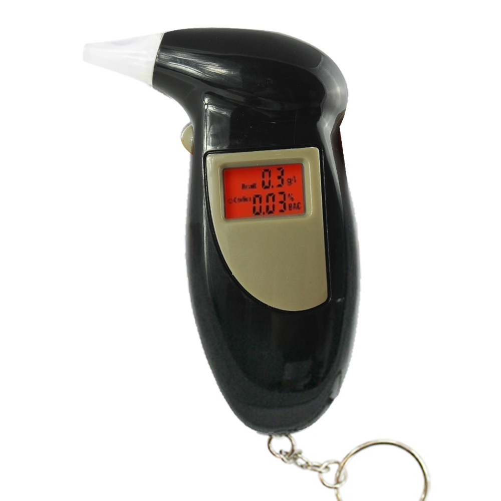 汽车便携式吹气式酒精测试仪 车内吹气式车载仪酒精检测一件代发