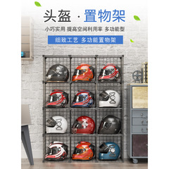 ヘルメットラック、ホームディスプレイラック、収納アーティファクト、オートバイ電気自動車帽子ラック、壁収納ラック