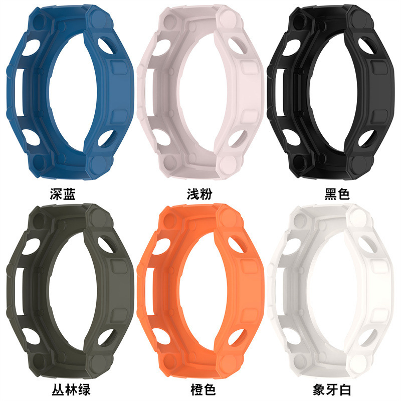 Suitable for AMAZFIT Huami T-Rex 3 watch armor protective cover rex3 frame anti-fall half-pack hollow soft shell 2