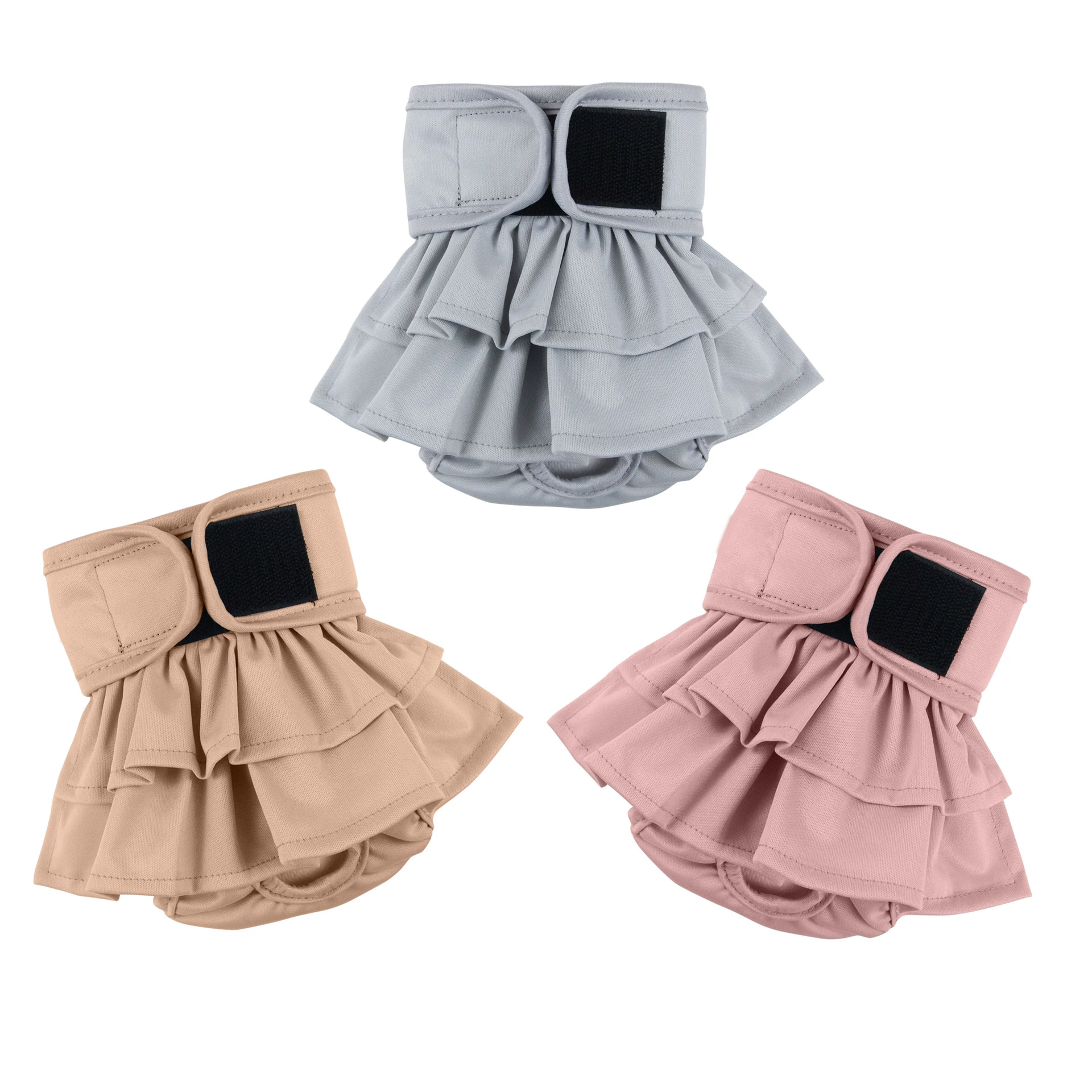 Amazon Bitch Физиологические штаны Юбка Новые в наличии Физиологические штаны для собак Подгузники Менструальные тканевые подгузники Физиология домашних животных