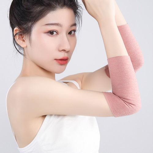Silk velvet elbow and wrist protector for men and women, breathable, thin summer version, warm protection sleeve for elbows and wrists