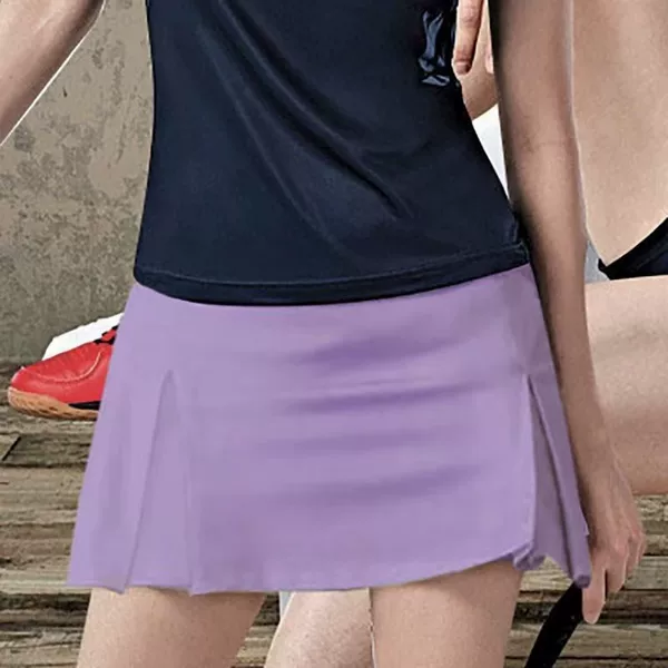 Mid-waist summer casual running sports short skirt pants, quick-drying and anti-exposure half skirt