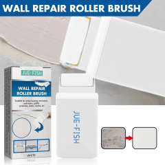 Jue-Fish Wall Repair Roller Refinishing White Paint Wall Paint Peeling Moisture Crack Graffiti Cover