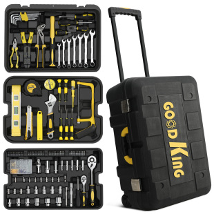 Factory Direct Sales 318 Pieces Trolley Case Tool Set Tool Combination Socket Dual-Purpose Wrench Cross-Border Wholesale