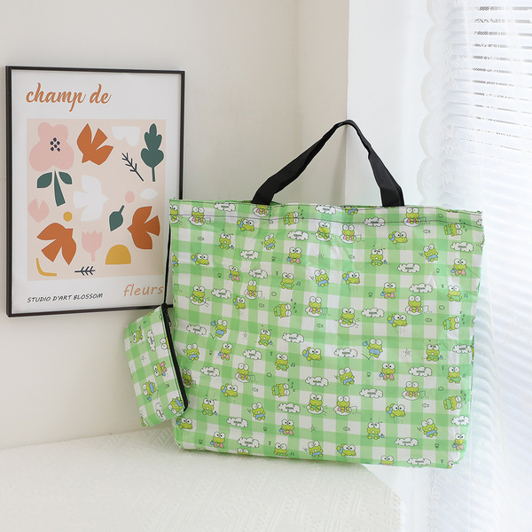 Cartoon handheld big shopping bag