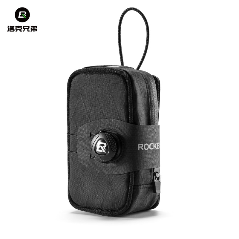 ロックブラザーズ自転車バッグロードバイザックコンパクトノブセルフロックポータブルシートポストサドルサイクリングウォーターボトルバッグ|undefined