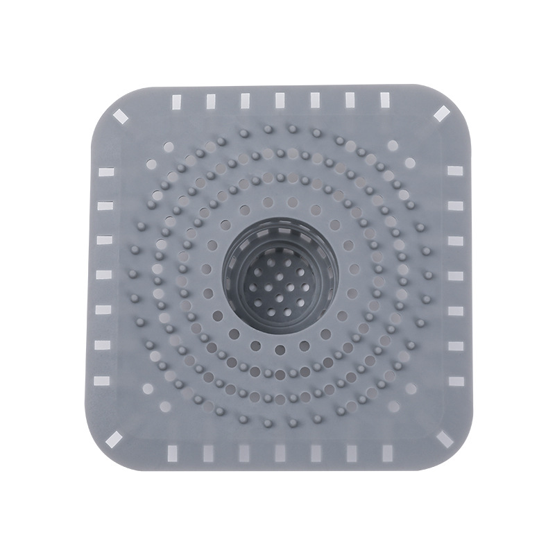 Filtro de pelo cuadrado gris