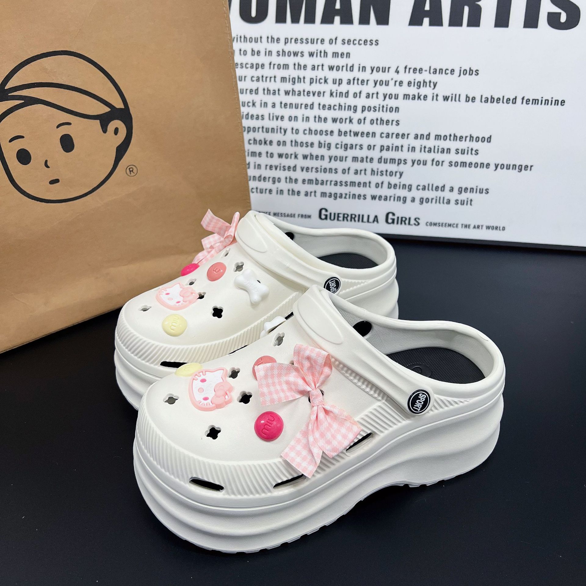 【화이트】DS-145 핑크 KT 고양이
