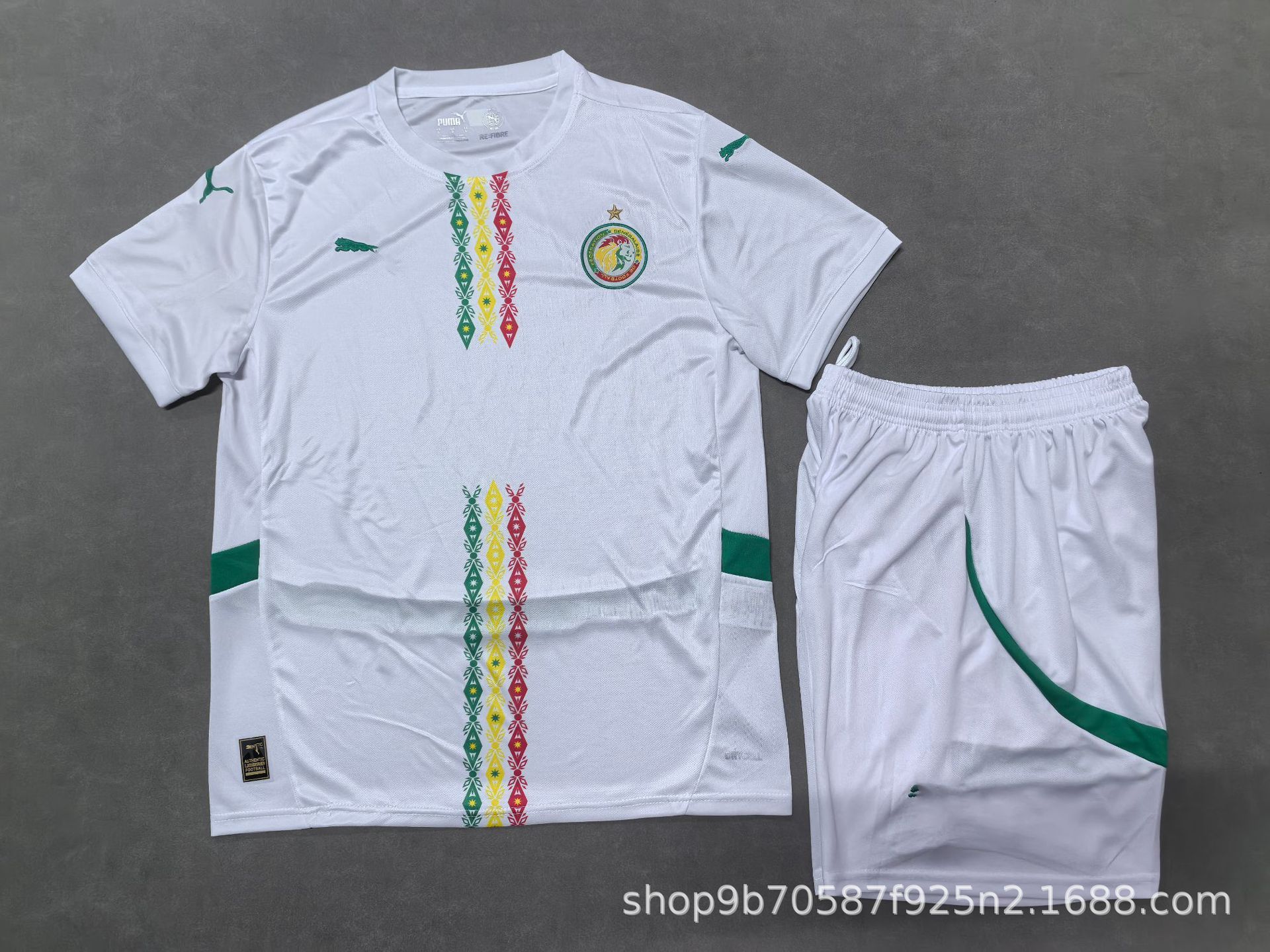 2025 Traje de uniforme de fútbol del equipo nacional africano Costa de Marfil Marruecos Ghana Camiseta de Senegal Adulto