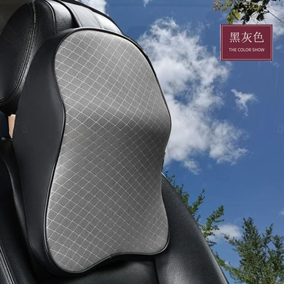 Interior Supplies Pillow Neck Pillow, Headrest - black-gray-headrest