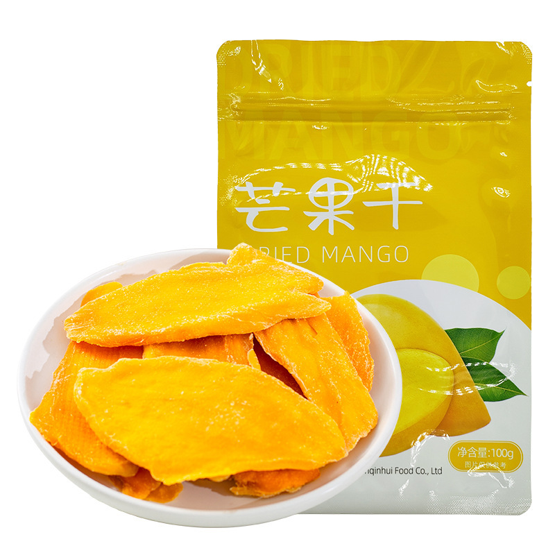 New Arrival Cambodian Small Strips of Dried Mango 250g Wholesale Large Slices of Dried Mango Taste Without Silk Thai Dried Mango in Bulk