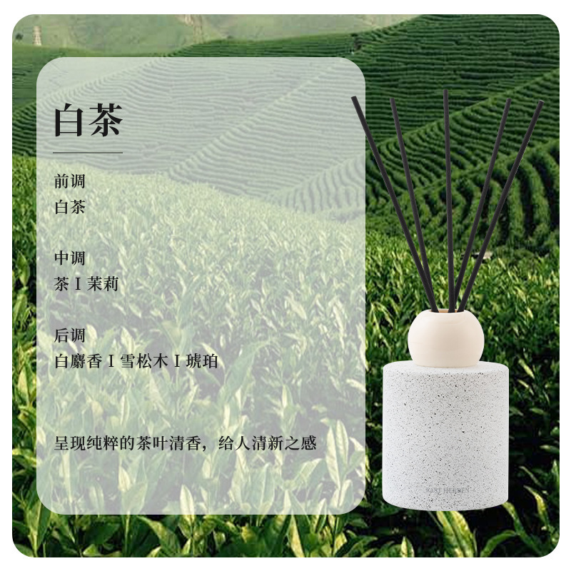 左赫香薰瓶简约玻璃瓶家用客厅卧室厕所摆件螺口香氛瓶扩香分装瓶|undefined