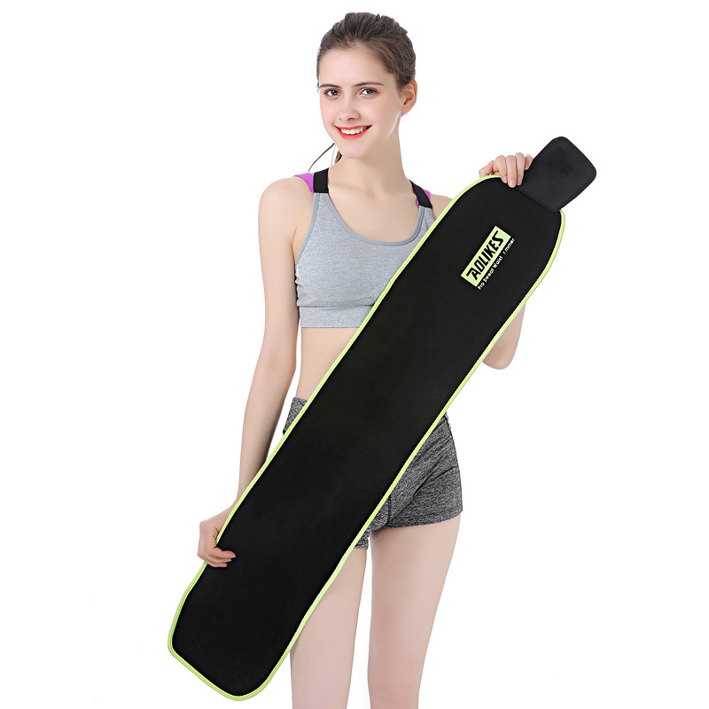 Cinturón de fitness ajustable transfronterizo absorbente de sudor transpirable deportes cinturón que rompe el sudor cuerpo que forma el cinturón de cintura caliente