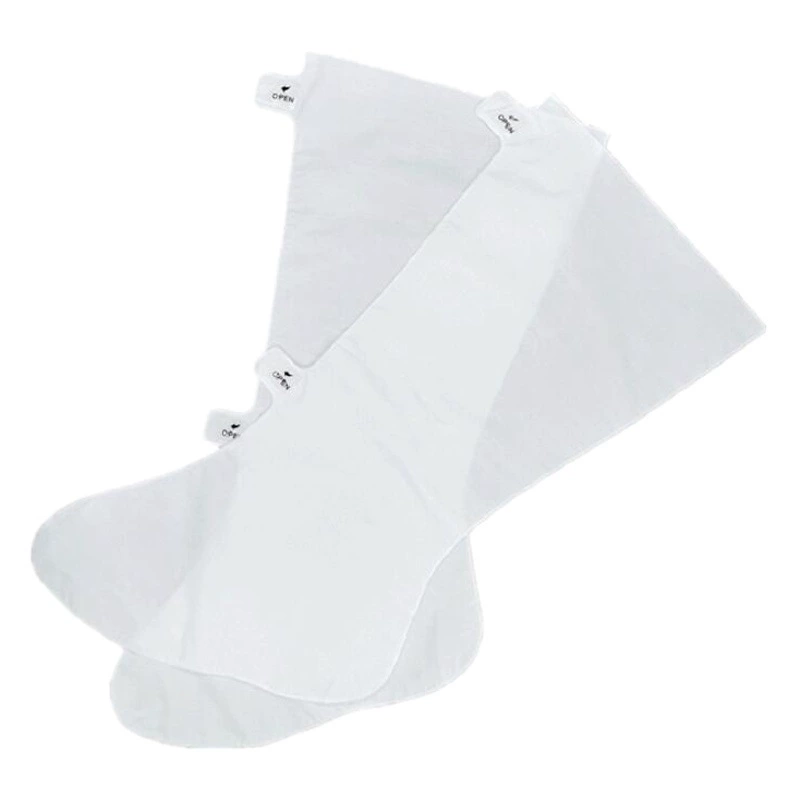 Оптовая Продажа с фабрики Двухслойный дизайн ножная пленка для ног крышка Белая полиэтиленовая пленка для ног пленка Пустая Крышка для печати узор ножная пленка