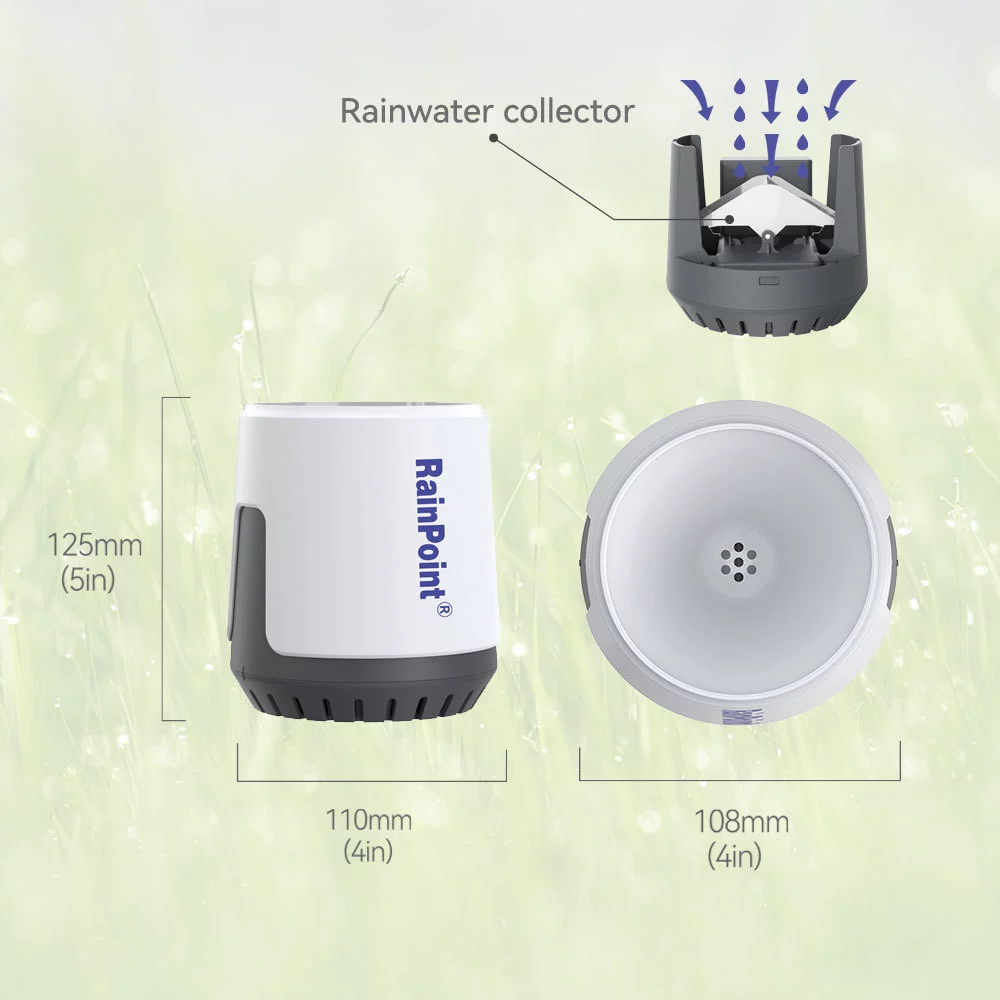 Дождемер с Wi-Fi позволяет смотреть данные о количестве осадков в любое время.