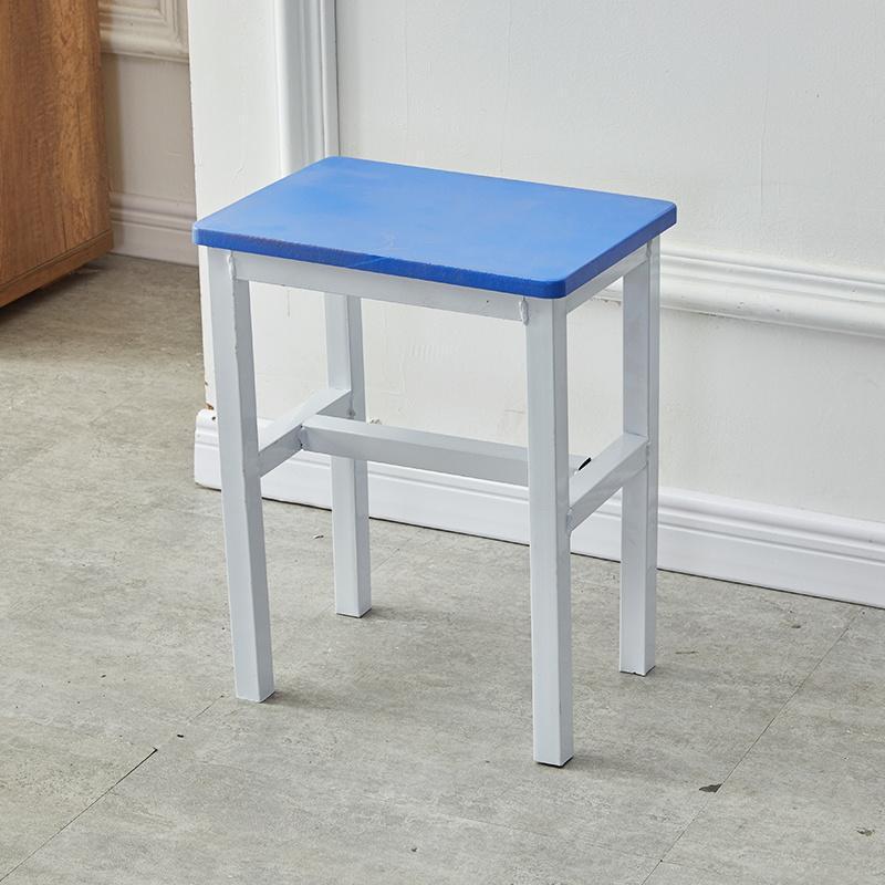 Taburetes de silla gruesa para estudiantes adultos taburetes altos para reuniones de dormitorio capacitación taburetes de comedor taburetes de color simple