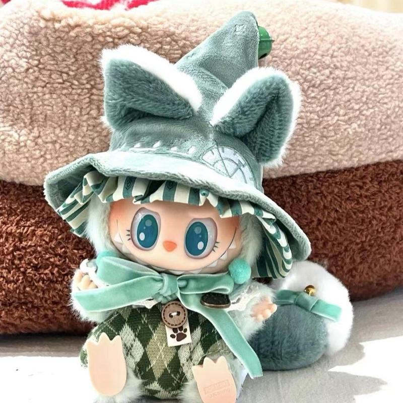 仅衣服】labubu一二三代通用娃衣魔法师全套公仔衣服套装换装浩鹤|undefined