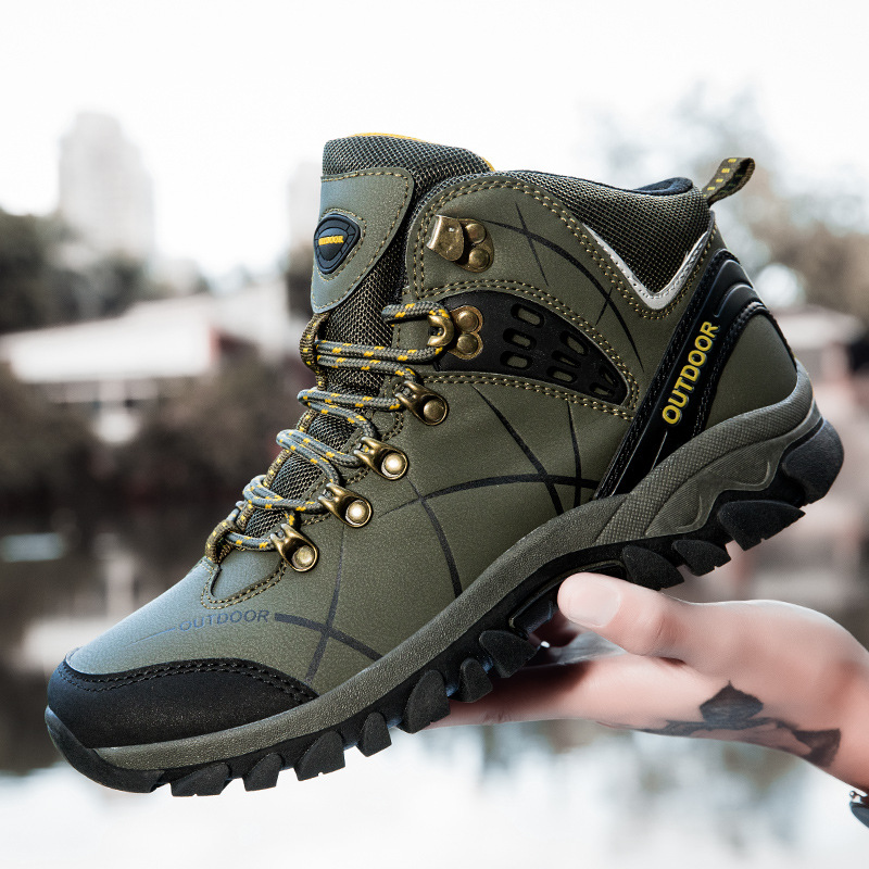 Botas militares masculinas botas de caminhada impermeáveis_voghion.com