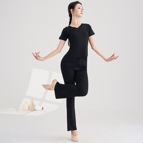 New Modal Loose Dance Wide Leg Pants Practice Clothes Women's Art Exam Body Clothing Chinese Classical Modern Dance Clothing