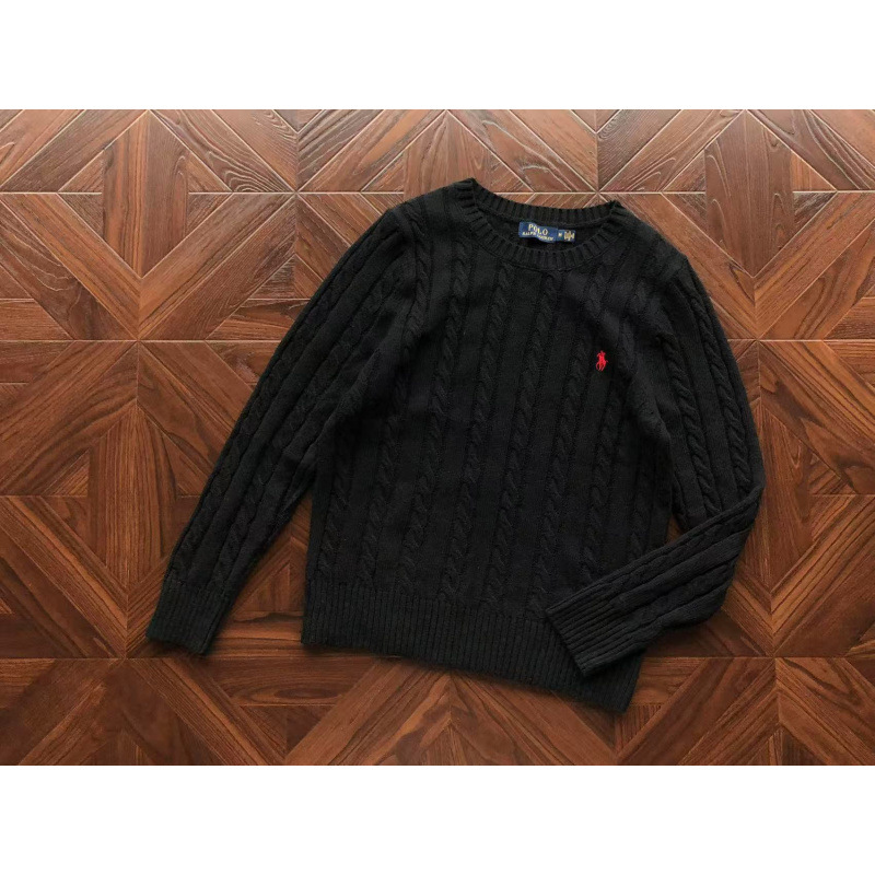 Fuente de alta versión Paul otoño ropa de hombre de cuello redondo chaqueta chaqueta camiseta de punto suéter de pony casual un cabello