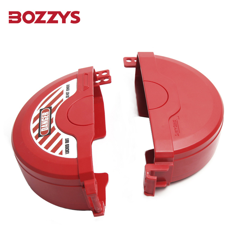BOZZYS工业安全锁具手轮直径127-165MM锁定截止可折叠标准闸阀锁