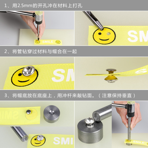 Drilled rivets with various types, A-drilled copper stainless steel drilled rivets, water drill luster color, tube drill manufacturer cross-border