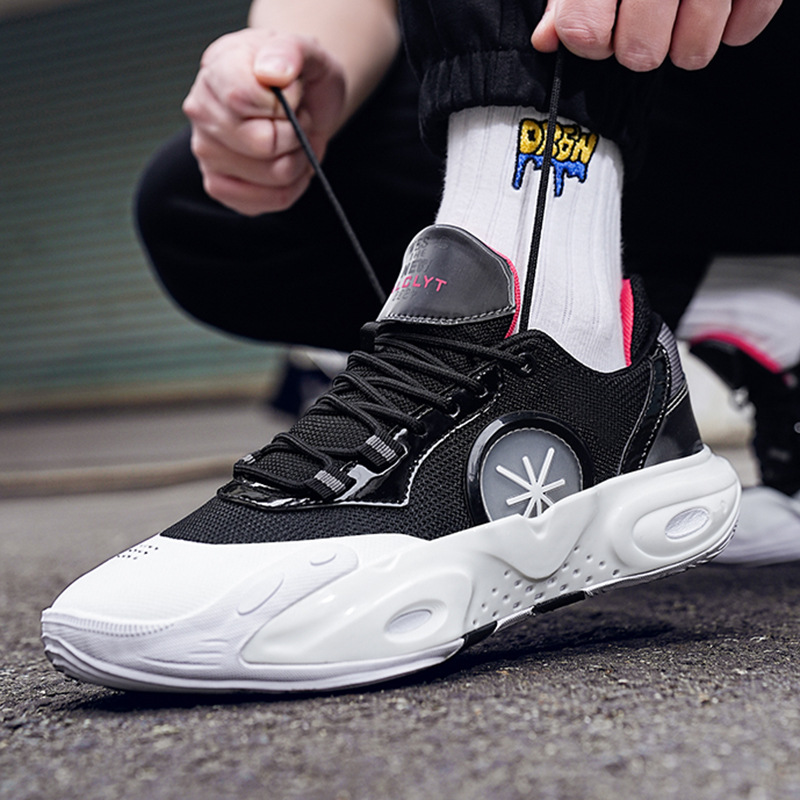 Primavera nuevos zapatos de baloncesto resistentes al desgaste zapatos casuales zapatos de baloncesto zapatos deportivos al aire libre zapatos de pareja