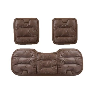 Seat cushion, seat cover: Three-Piece Set Warm Car Seat