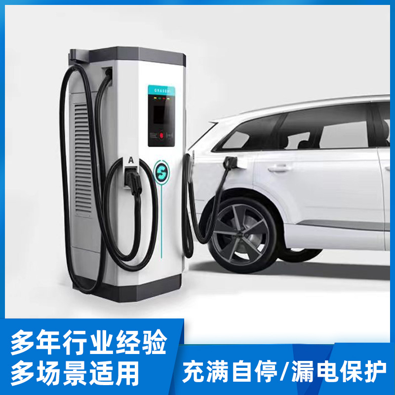 欧标美标日标大功率直流充电桩 新能源电动汽车双枪大功率充电桩