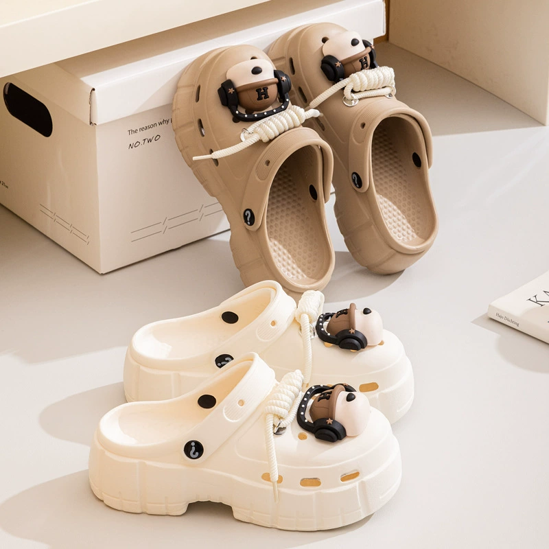 Обувь с пещерой для женщин летом на улице 2025 новый толстое дно