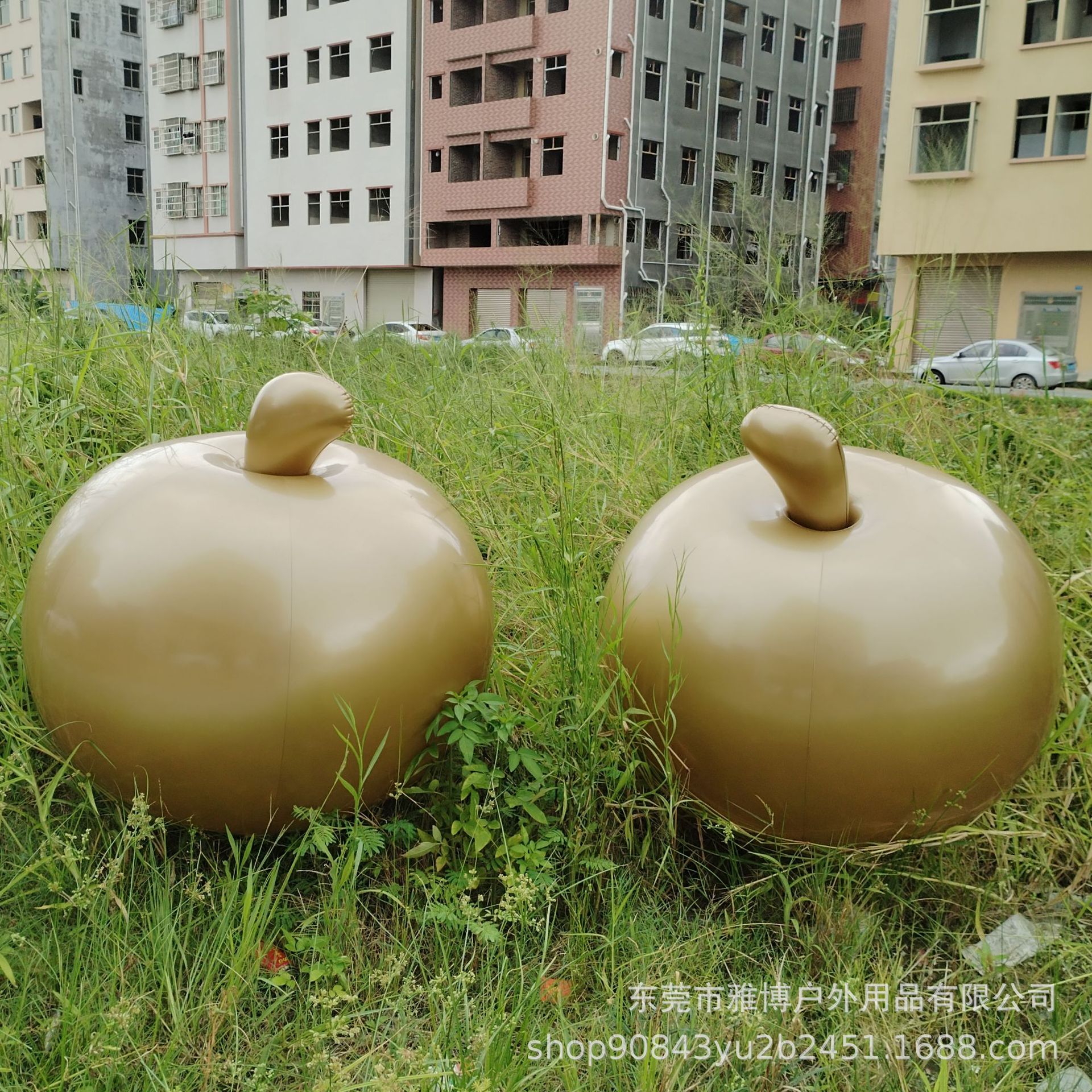 充气苹果气模广告仿真闭气水果模型开业活动商场广告装饰水果气模