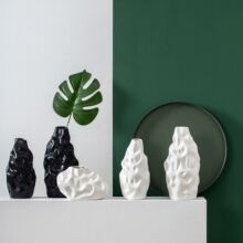 树头陶瓷花瓶工艺品摆件插花瓶ins风家居装饰品潮州厂家批发